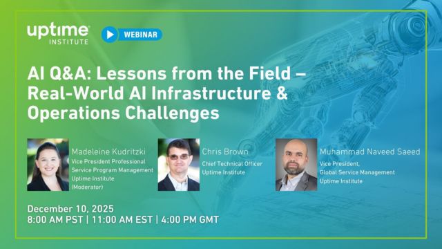 Webinar: AI Q&A: Lessons from the Field – Real-World AI Infrastructure & Operations Challenges